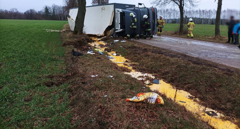 fot. KPP Mława/OSP Strzegowo