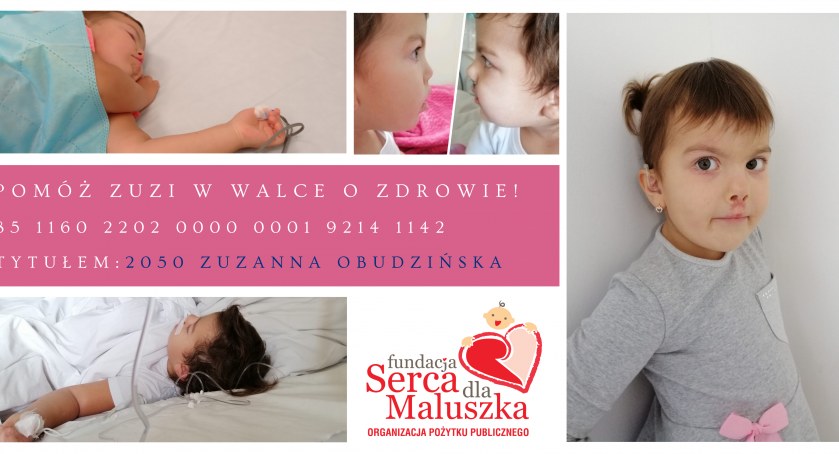 zdjęcie Zuzanny Obudzińskiej, zbiórka charytatywna