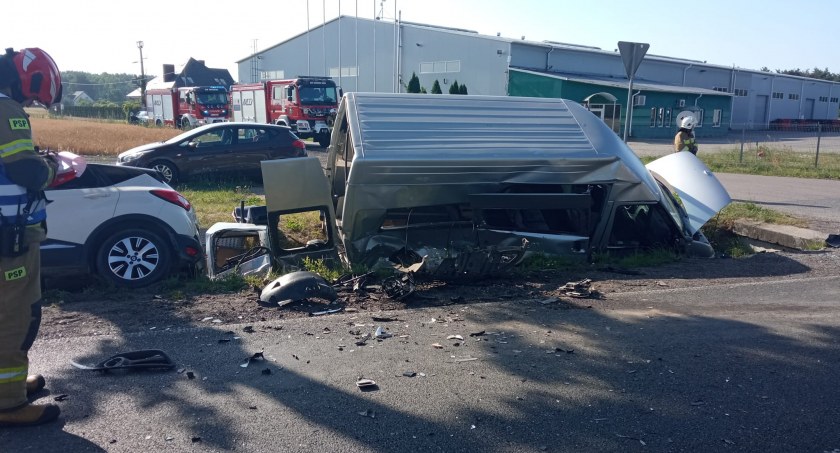 fot. KPP Ciechanów/OSP Sarnowa Góra/OSP Ojrzeń