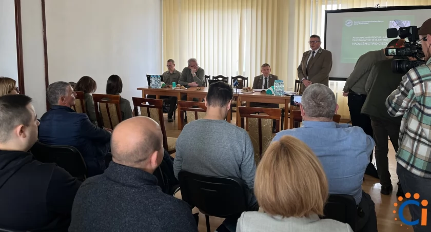 Konsultacje społeczne dotyczące uroczyska Krubin i uroczyska Śmiecin w Ciechanowie, 24.10.2023/fot. Ciechanowinaczej.pl