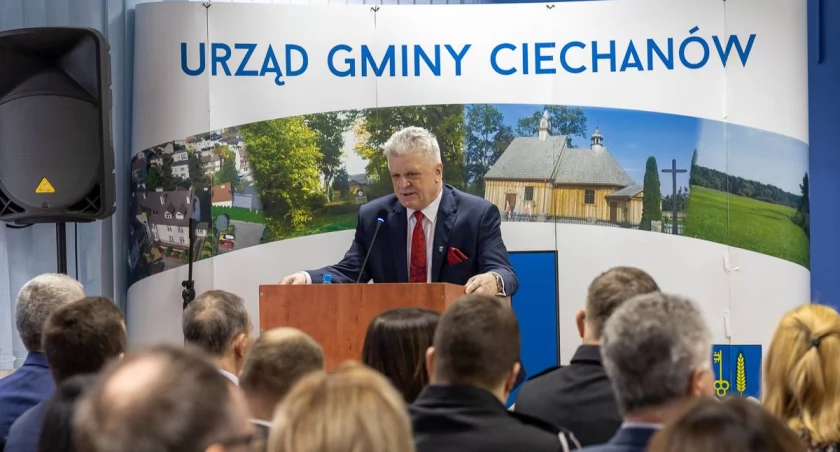 Pożegnanie Marka Kiwita jako wójta fot. archiwum CiechanówInaczej