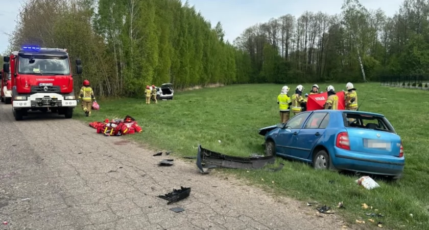 fot. KPP Płońsk/OSP Dziektarzewo