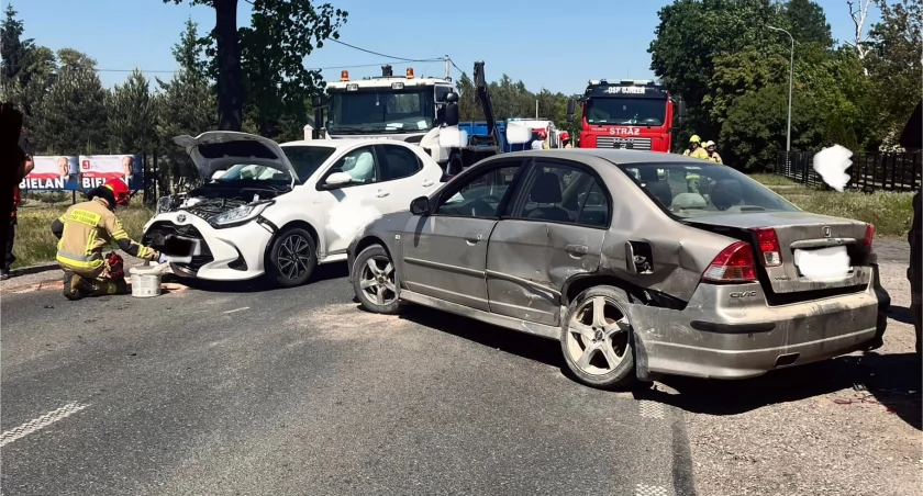 fot. OSP Kraszewo/KPP Ciechanów