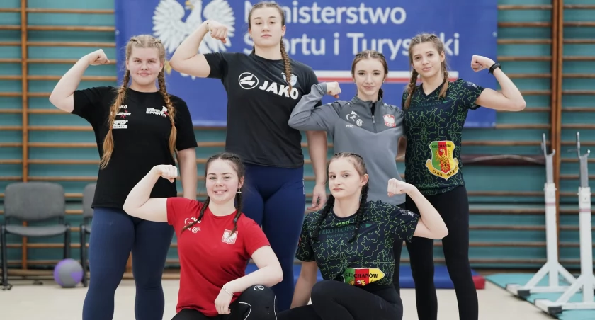 Maja pierwsza z prawej, na dole, fot. archiwum klubu