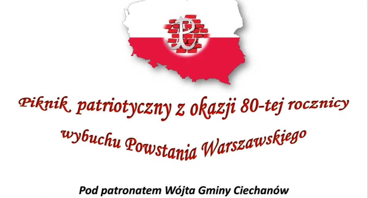 Rocznice, AKTUALIZACJA Piknik patriotyczny gminie Ciechanów - zdjęcie, fotografia