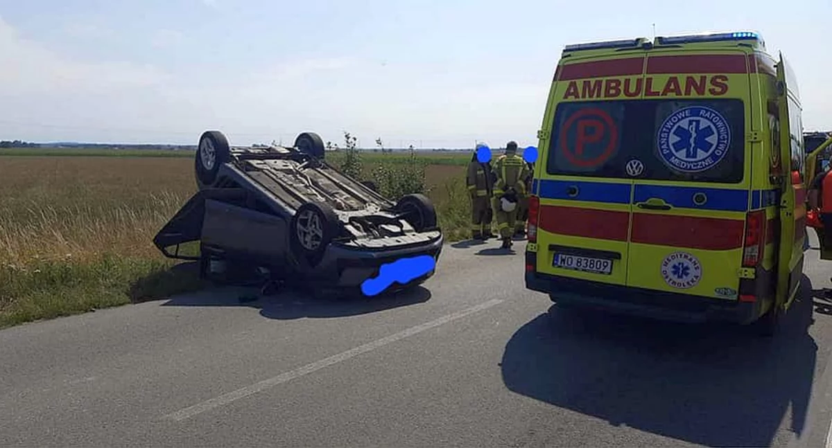 fot. Ratownictwo Medyczne Przasnysz/OSP Leszno