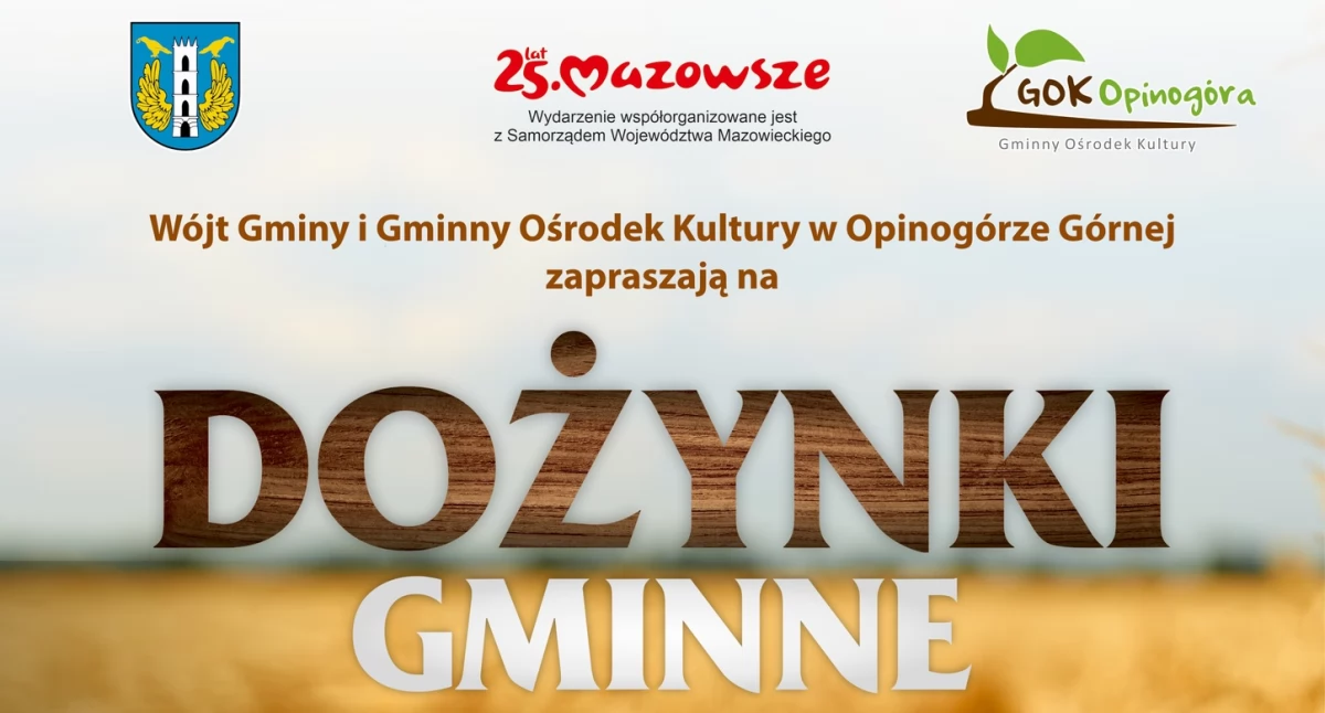 Rolnictwo, wkrótce dożynki gminy Opinogóra Górna [program] - zdjęcie, fotografia
