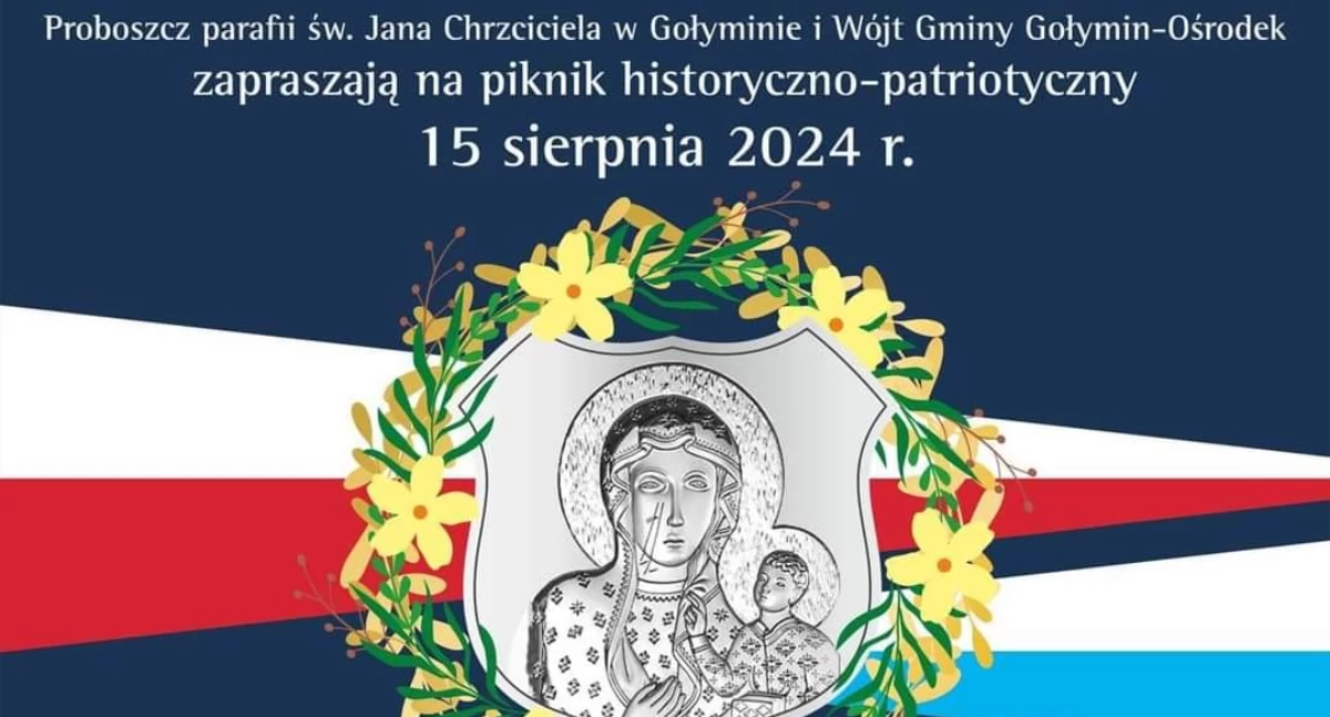 Inne Wydarzenia, Piknik historyczno patriotyczny Gołyminie Ośrodku [program] - zdjęcie, fotografia