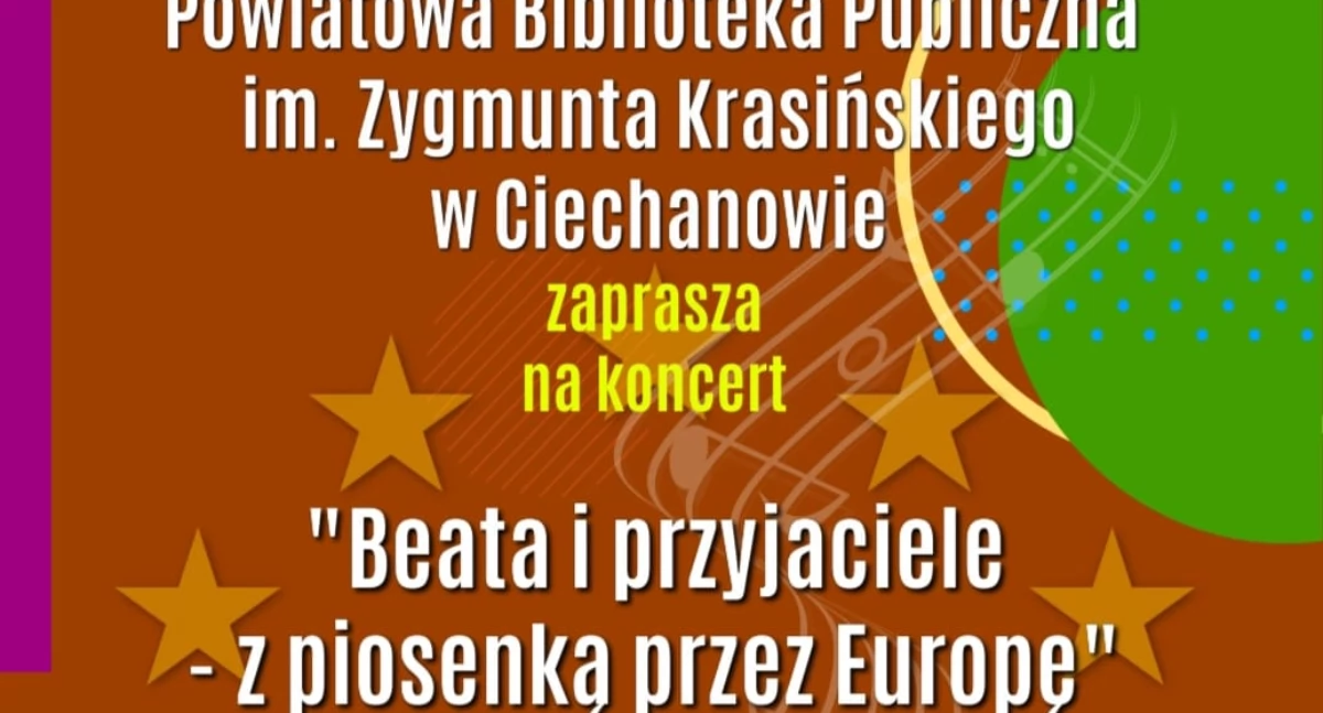 Koncerty, piosenką przez Europę Koncert Ciechanowie - zdjęcie, fotografia