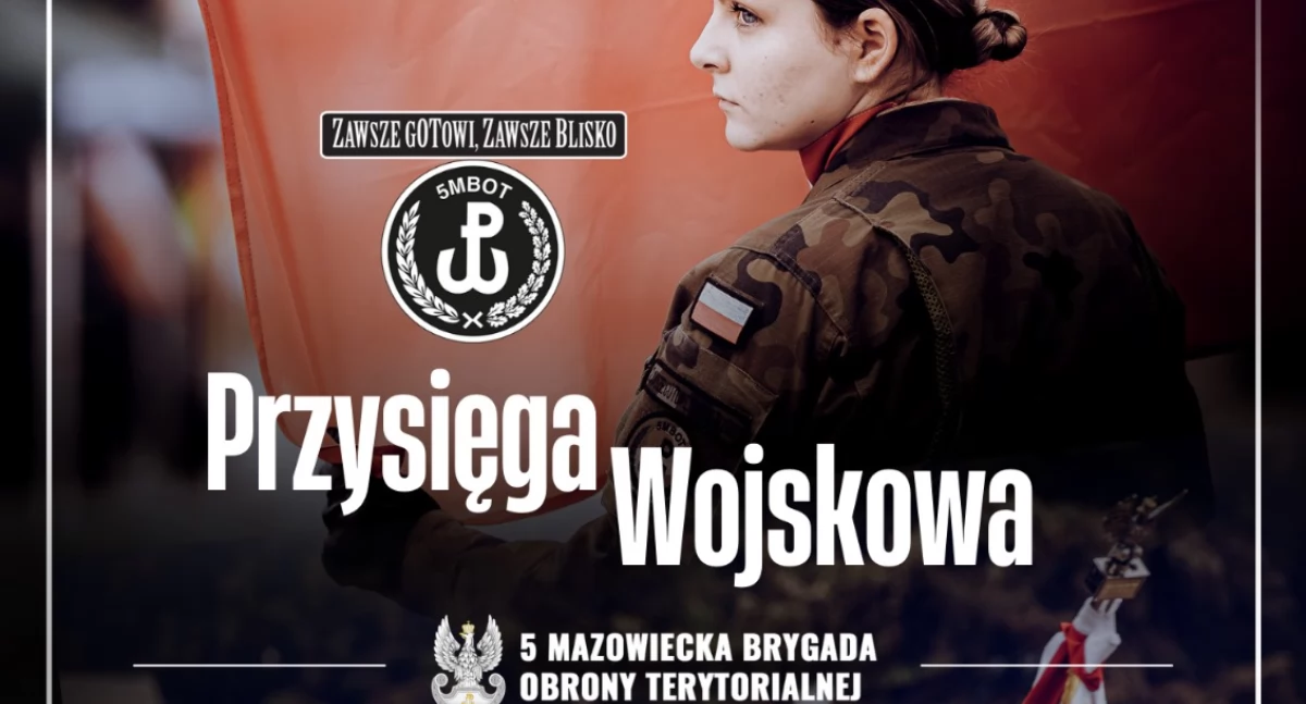 Wojsko, Złożą Ciechanowie wojskową przysięgę - zdjęcie, fotografia