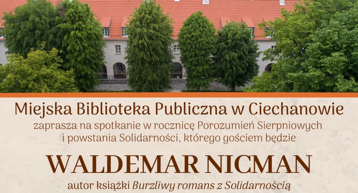 Inne Wydarzenia, Spotkanie byłym szefem ciechanowskiej Solidarności - zdjęcie, fotografia