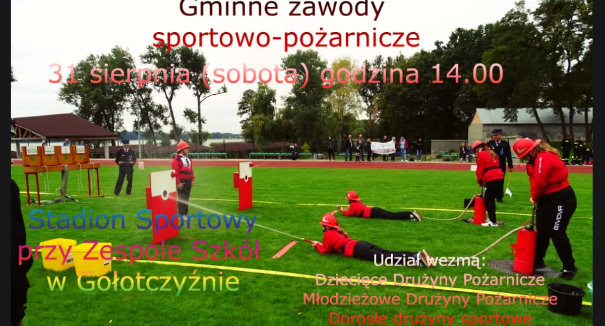 Zawody Strażackie, Przed zawody pożarnicze gminie Sońsk - zdjęcie, fotografia