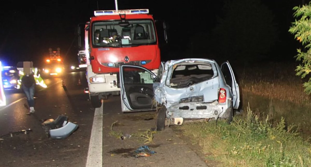 fot. KPP Płońsk/OSP Dzierzążnia/OSP Kucice