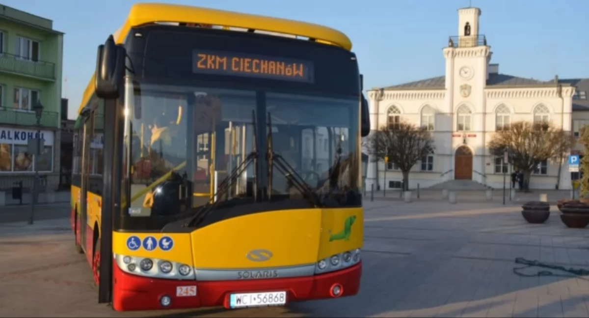Komunikacja Publiczna, Ciechanowie przejazdy autobusami miejskimi będą bezpłatne - zdjęcie, fotografia