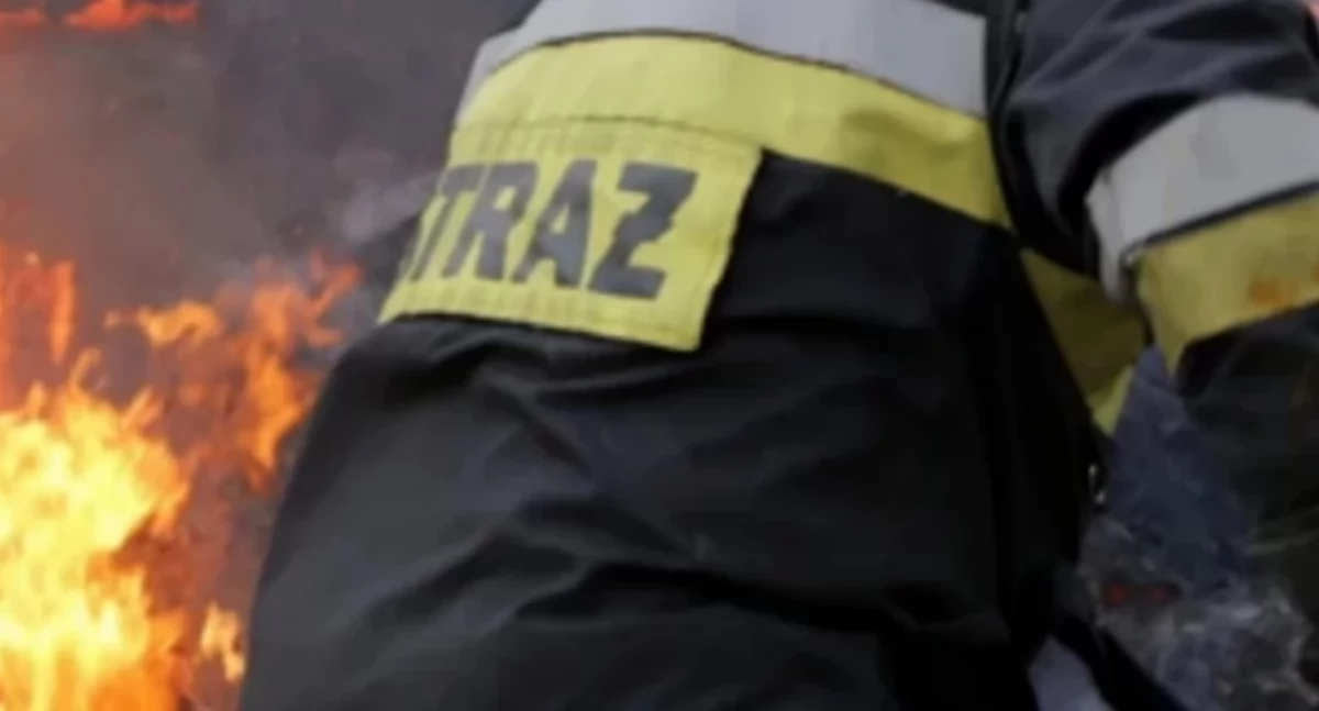 Pożary, Pożar Ciechanowie ewakuowało kilkanaście osób - zdjęcie, fotografia