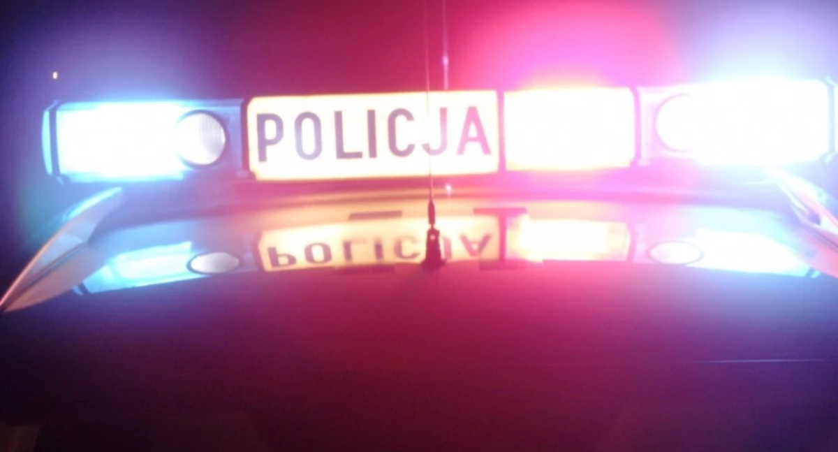 Pijani Kierowcy, Pijany kierowca uderzył drogowy Ciechanowie zaczął uciekać agresywny - zdjęcie, fotografia