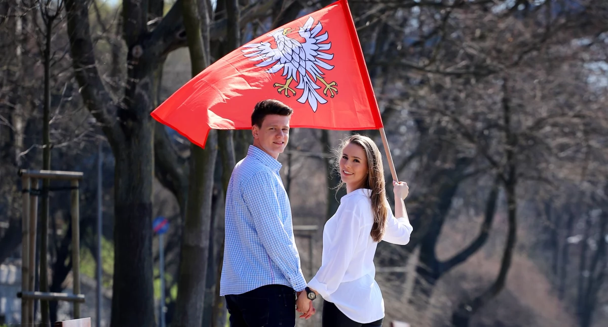 Samorząd, Wywieś Flagę Mazowsza - zdjęcie, fotografia