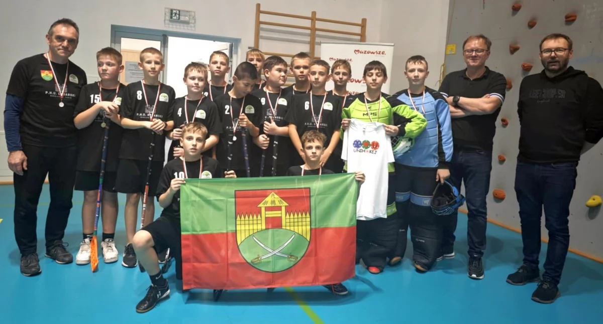 Inne Sporty, Dobre występy awans drużyny unihokeja Sońska [zdjęcia] - zdjęcie, fotografia