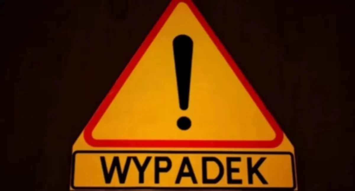 Wypadki drogowe, ostatniej chwili Wypadek Chruszczewie koło Ciechanowa Trwają działania policji - zdjęcie, fotografia