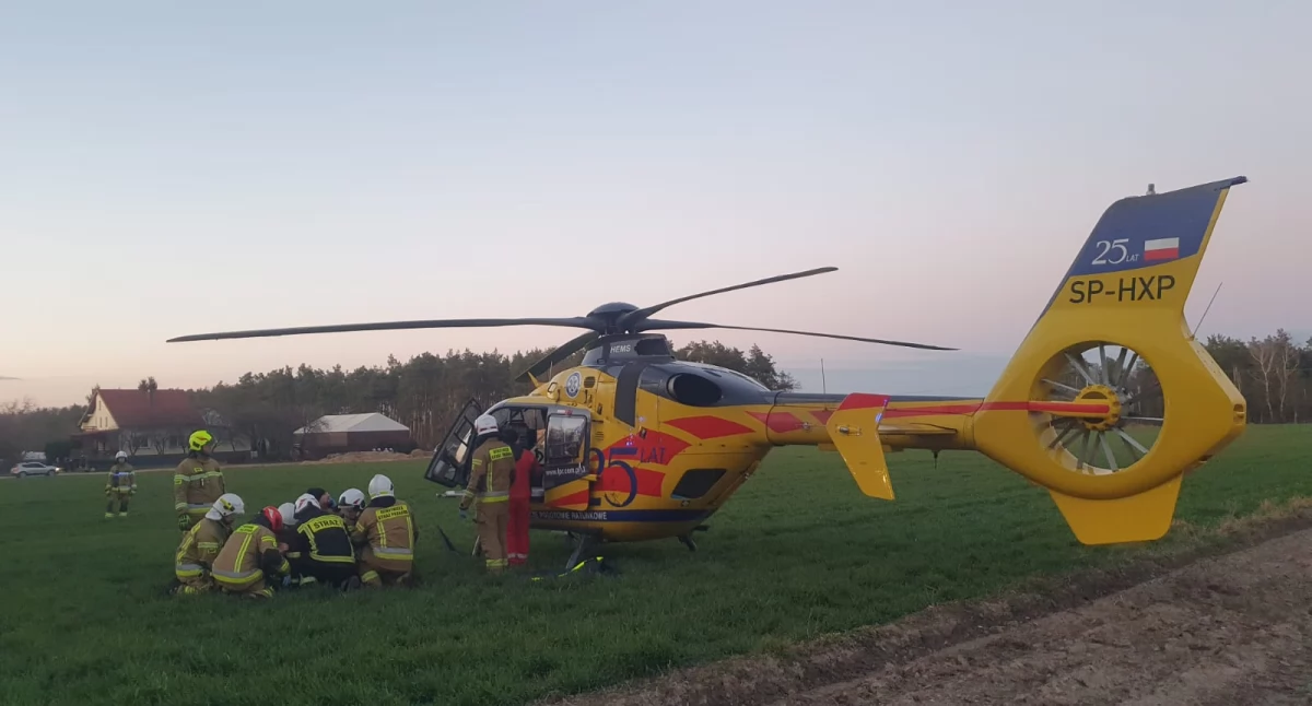 fot. OSP Joniec, PSP Nowy Dwór Mazowiecki, policja