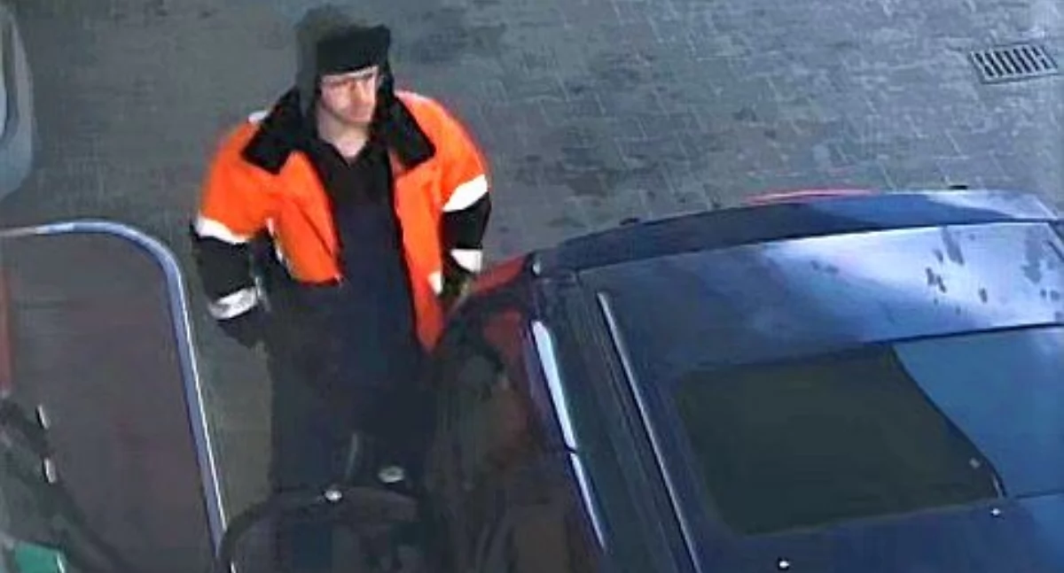 Złodziej na stacji paliw. Poszukuje go policja [zdjęcia]