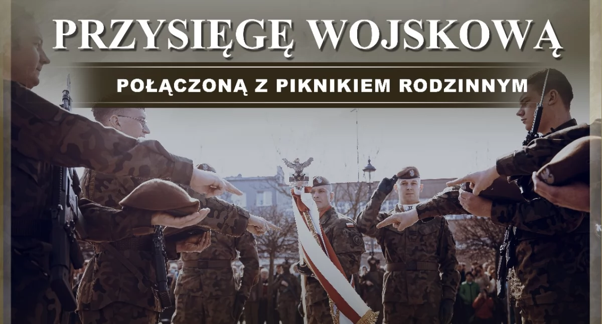 Wojsko, Przysięga Terytorialsów rodzinnym piknikiem Opinogórze Górnej Będą utrudnienia ruchu - zdjęcie, fotografia