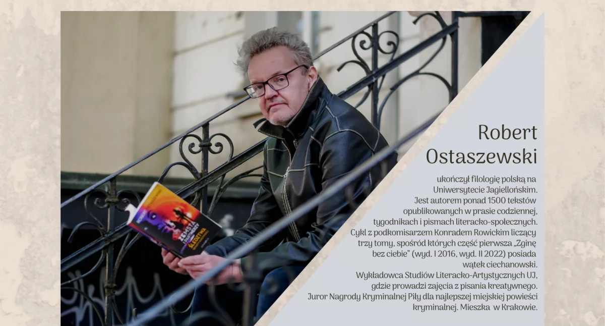 Książki, Spotkanie autorskie Robertem Ostaszewskim Ciechanowie premiera najnowszej książki - zdjęcie, fotografia