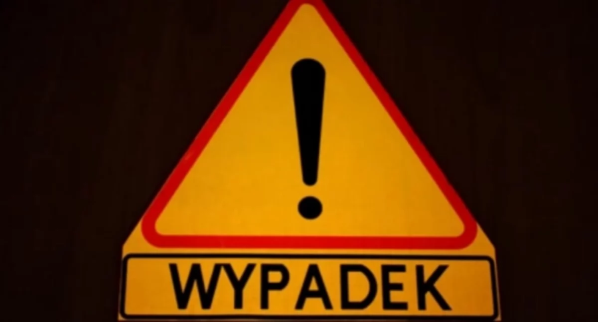 Wypadki drogowe, Wypadek terenie ogrodów działkowych Ciechanowie Poszkodowany trafił szpitala - zdjęcie, fotografia