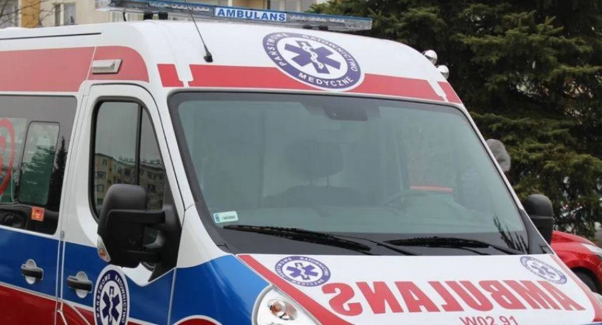 Interwencje Strażaków, Wypadek podczas ziemnych Ranny mieszkaniec Ciechanowa - zdjęcie, fotografia