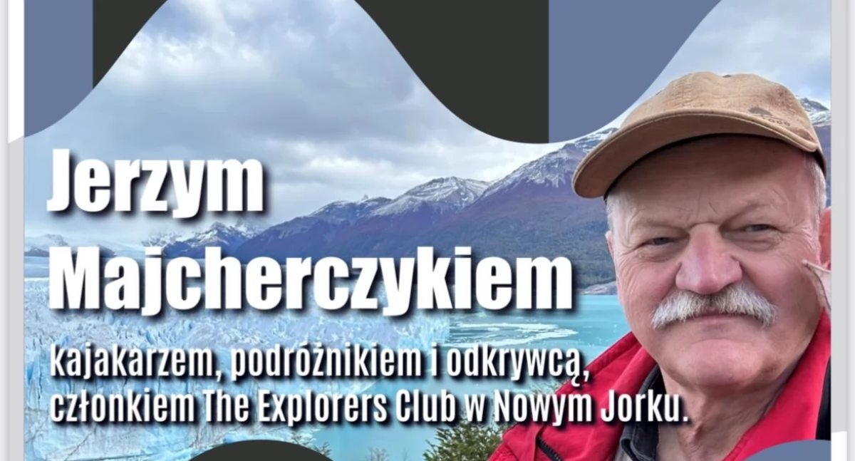 Inne Wydarzenia, Spotkanie znanym podróżnikiem kajakarzem Ciechanowie - zdjęcie, fotografia