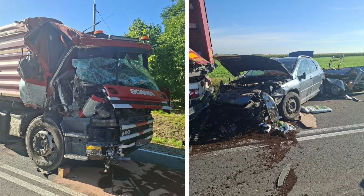fot. OSP Gołymin-Ośrodek/KPP Ciechanów