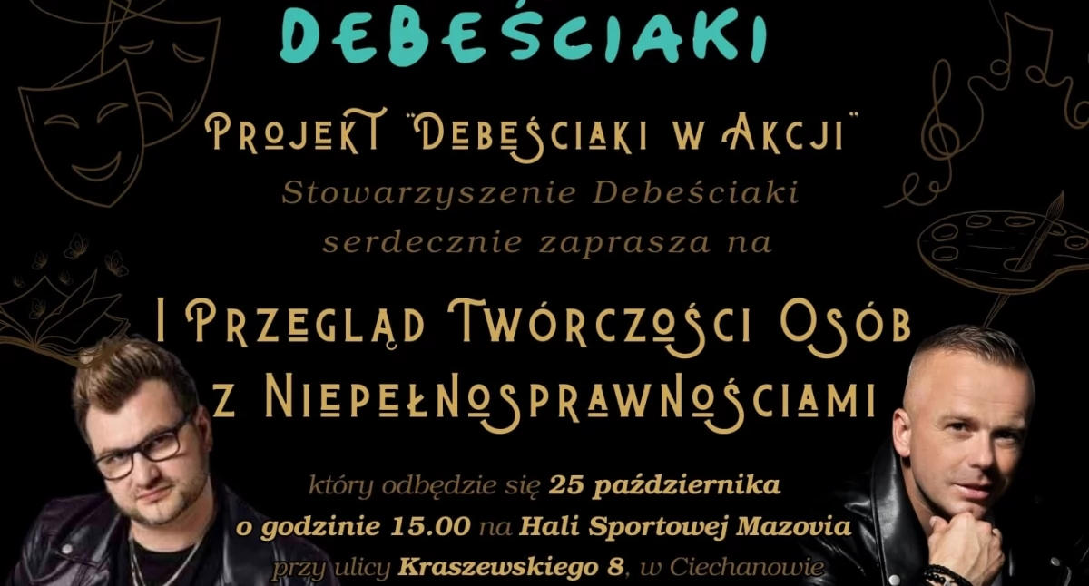 Koncerty, Przed impreza stowarzyszenia Debeściaki Ciechanowie - zdjęcie, fotografia