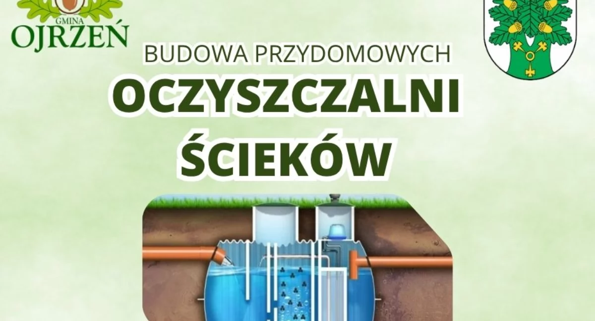 Samorząd, budowę przydomowych oczyszczalni gminie Ojrzeń - zdjęcie, fotografia