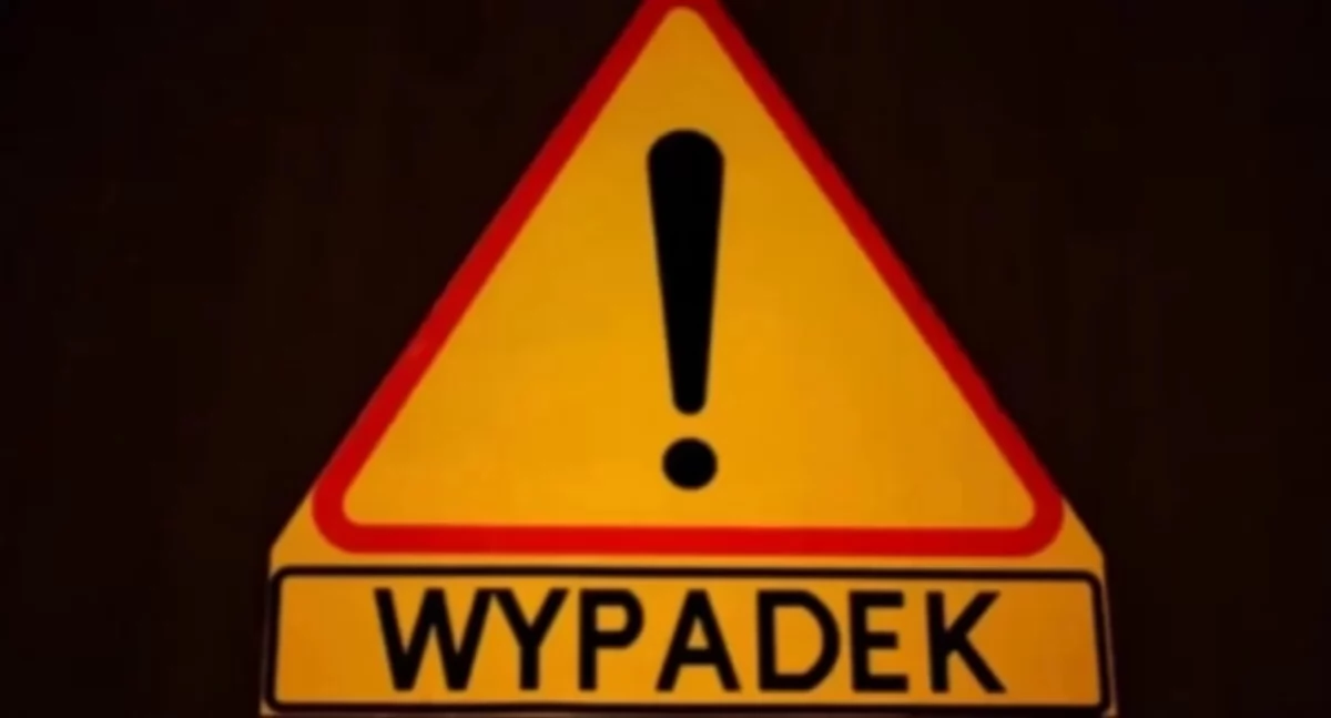 Wypadki drogowe, Niebezpieczne zdarzenie drodze Ciechanów Glinojeck - zdjęcie, fotografia