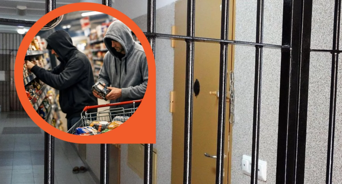 Kradzieże i włamania, Kradli supermarketach Trzech mieszkańców Ciechanowa rękach policji - zdjęcie, fotografia