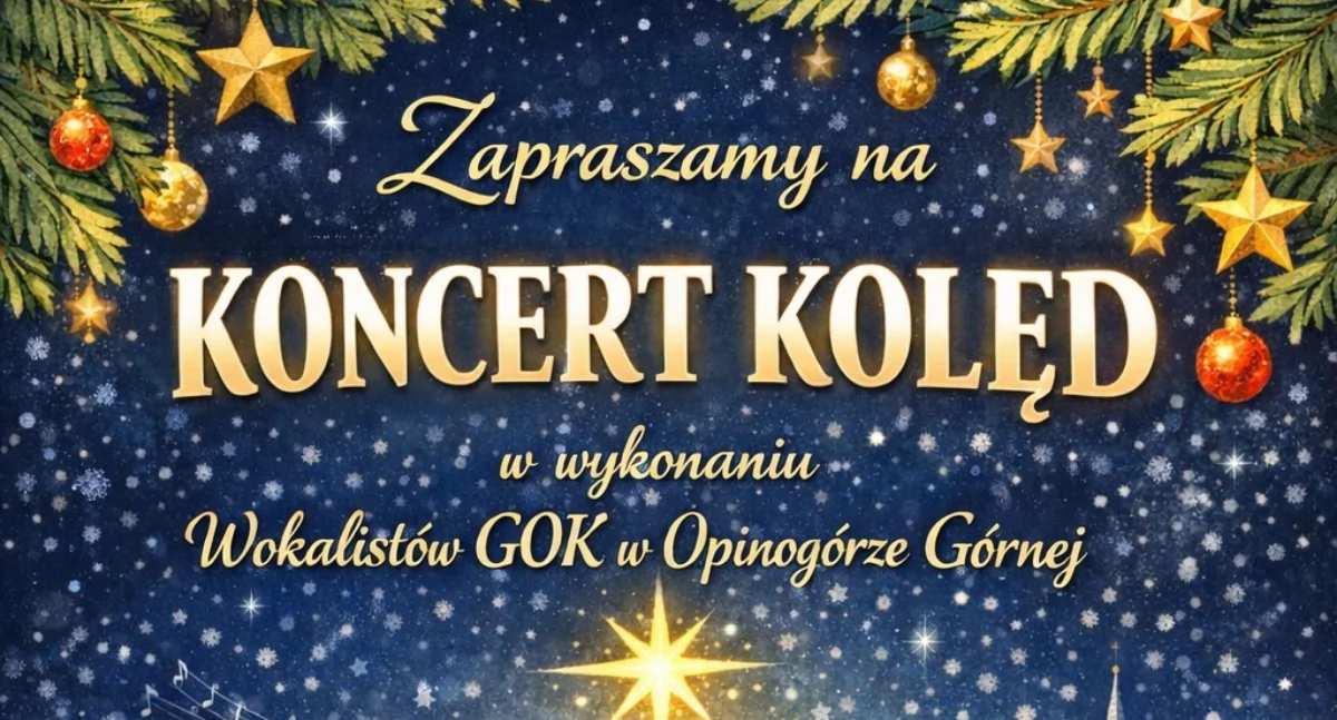 Koncerty, Opinogórze odbędzie koncert kolęd - zdjęcie, fotografia