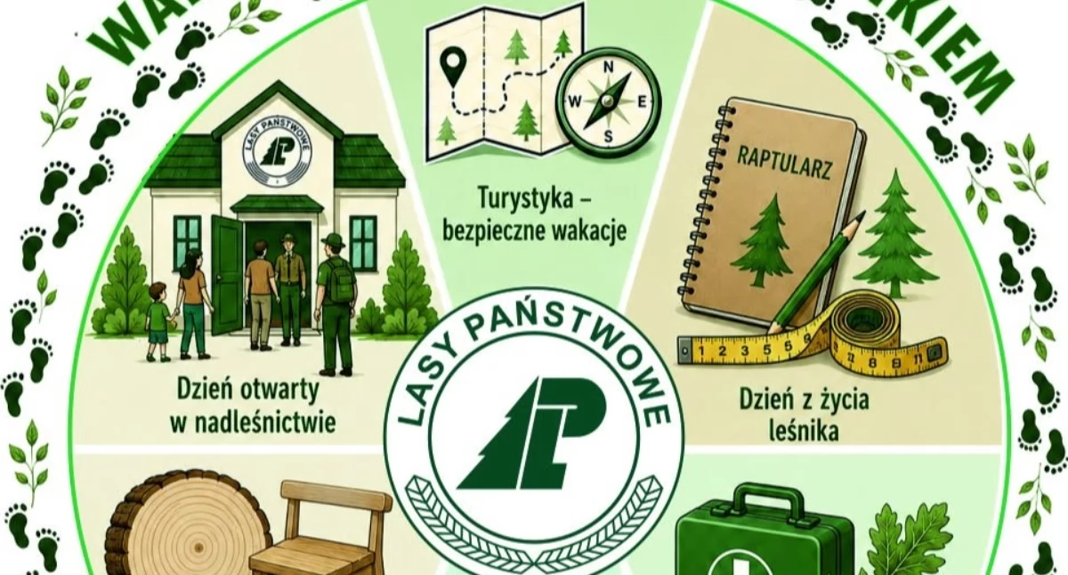 Ekologia/Środowisko, Spacery ciechanowian leśnikiem Ruszają zapisy wakacyjny - zdjęcie, fotografia