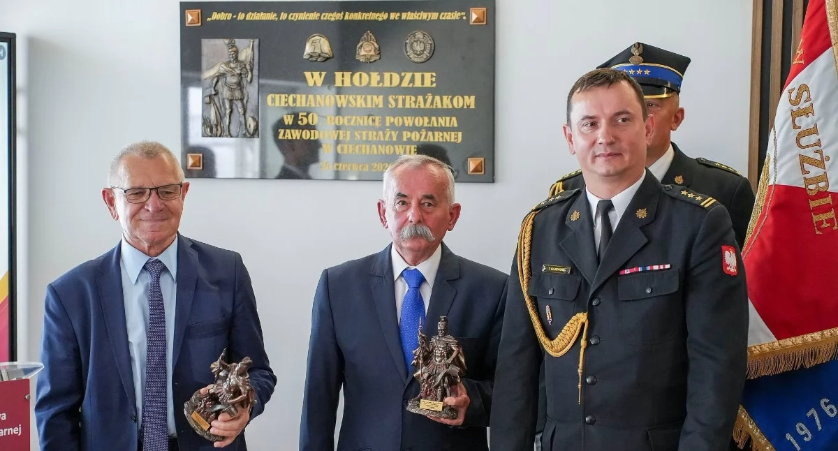 fot. Starostwo Powiatowe w Ciechanowie/KPPSP Ciechanów