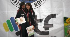 GP Dzialoszyn, 12.04.2013 022, ciechanowianki na podium