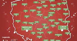 Swiateczna Trasa Ciezarowek - mapa