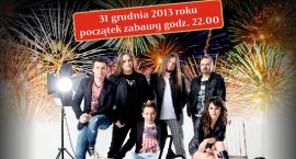 plakat sylwester przed ratuszem