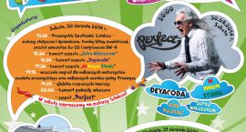 plakat dożynki, pokazy lotnicze, Perfect - 30-31.08._2014r.