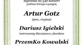 Koncert nr 540, wrzesień 2015 r.