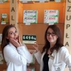 od prawej Dietetyk mgr Magdalena Niesiobędzka, Asystentka Dietetyka Joanna Gralewicz