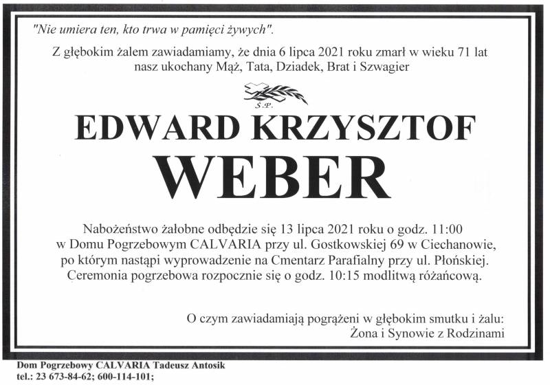 Edward Krzysztof Weber