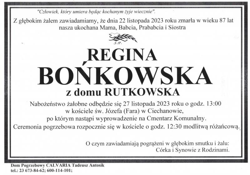 Regina Bońkowska