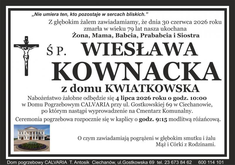 Wiesława Kownacka