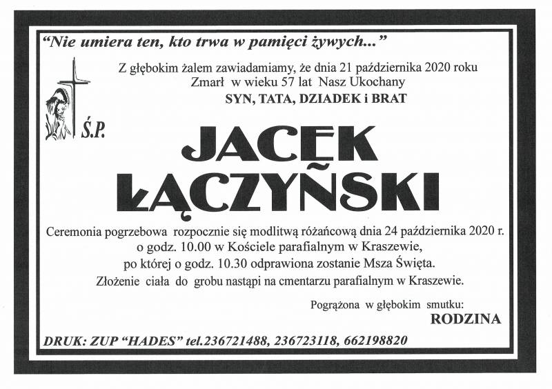 JACEK ŁĄCZYŃSKI