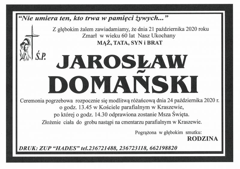 Jarosław Domański