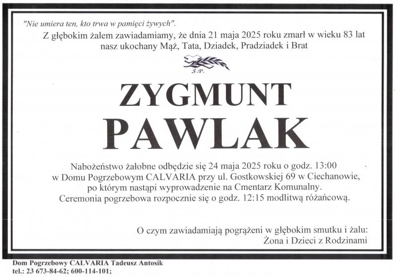 Zygmunt Pawlak